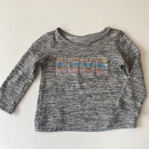 ROCKCANDY by Lesters “Love” Top - size 4T